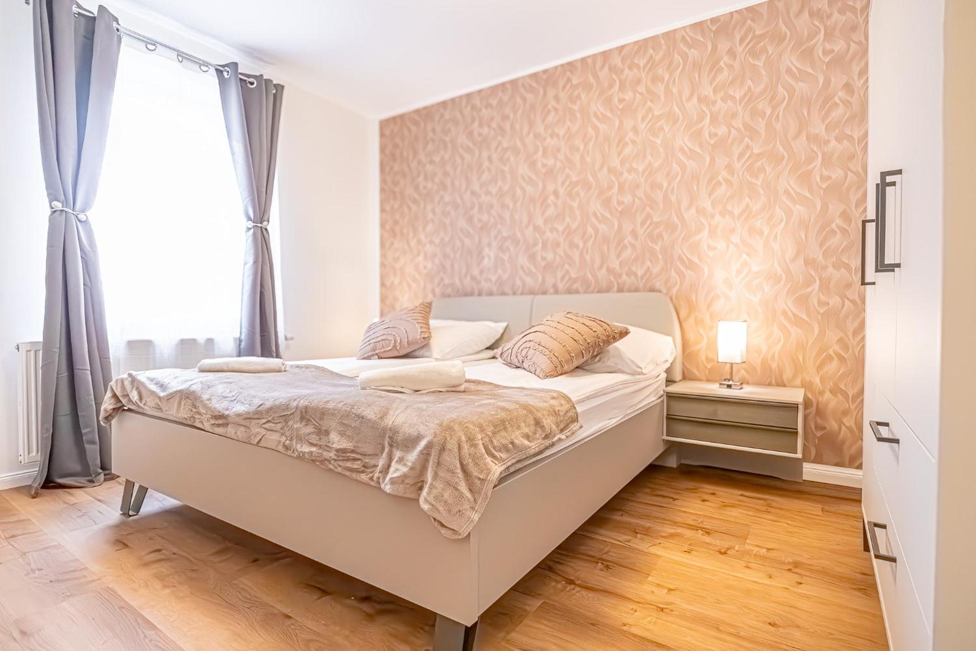 Charming 1Br And 1Lr Apt Modern Design Donaustadt Wien Exteriör bild