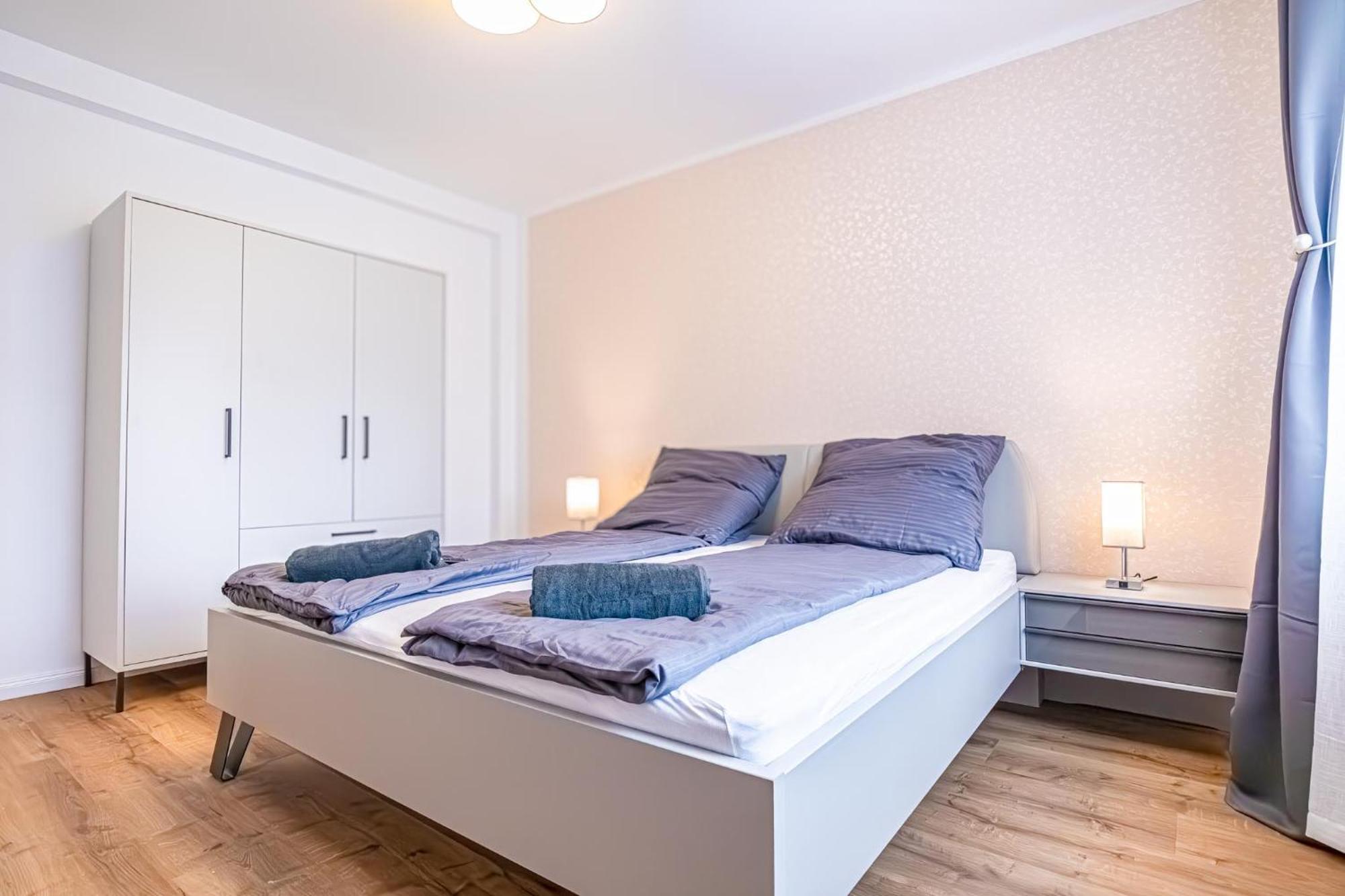 Charming 1Br And 1Lr Apt Modern Design Donaustadt Wien Exteriör bild