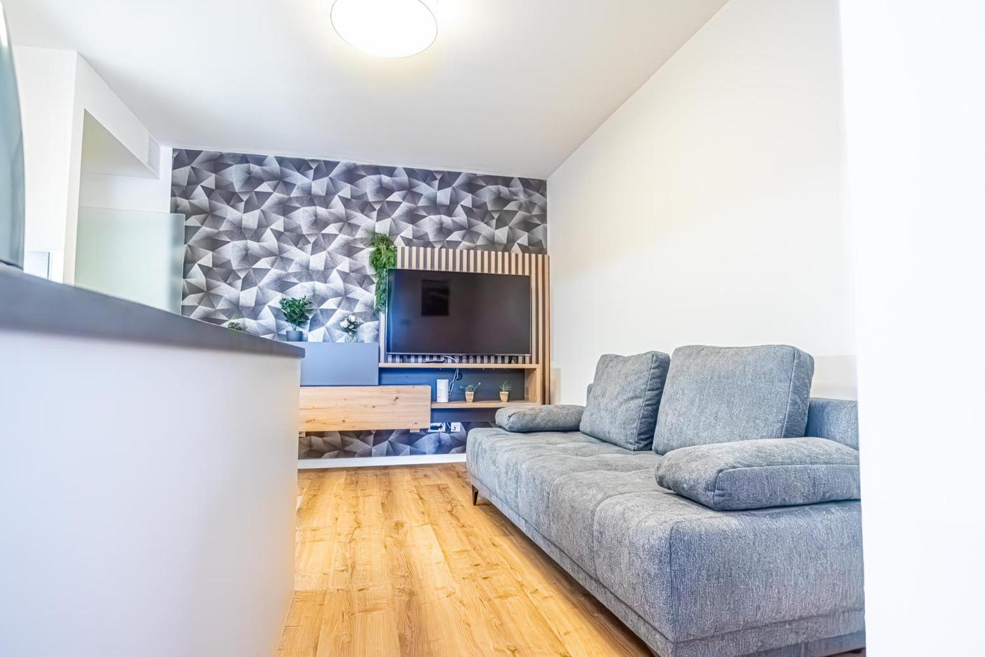 Charming 1Br And 1Lr Apt Modern Design Donaustadt Wien Exteriör bild